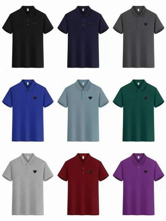 Picture of Prada Polo Shirts Short _SKUPradaM-4XL8qx30725594